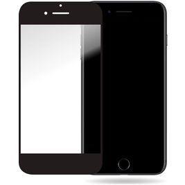 Mobilize Premium iPhone 7 Plus Glazen Screenprotector - Case Friendly - Zwart