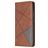Mobigear Rhombus Slim Nokia 2.2 Hoesje Bookcase - Bruin