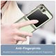 Mobigear Crystal Samsung Galaxy Z Flip 5 Hoesje Hardcase Backcover - Transparant / Grijs
