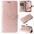 Mobigear Butterfly iPhone 16 Plus Hoesje Bookcase Portemonnee - Roségoud