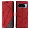 Mobigear Rhombus Google Pixel 9 Pro Hoesje Bookcase Portemonnee - Rood