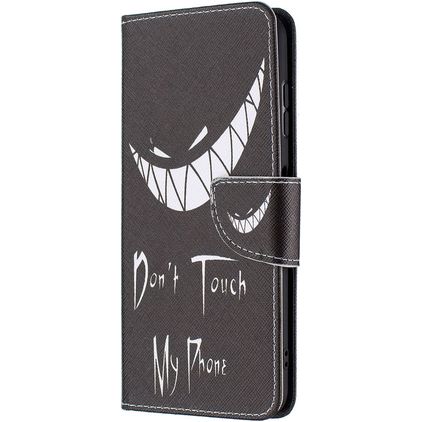 Mobigear Design Nokia G20 Hoesje Bookcase Portemonnee - Do Not Touch