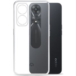 Mobilize Gelly Doorzichtig OPPO A18 Hoesje Flexibel TPU Backcover - Transparant