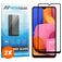 Mobigear Premium Samsung Galaxy A20s Glazen Screenprotector - Case Friendly - Zwart (2-Pack)