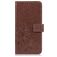 Mobigear Clover OnePlus 6T Hoesje Bookcase Portemonnee - Bruin