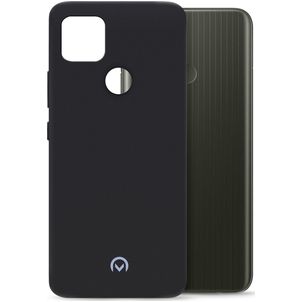 Mobilize Rubber Gelly Realme C25Y Hoesje Flexibel TPU Backcover - Matt Black