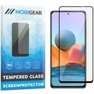 Mobigear Premium Xiaomi Redmi Note 10 Pro Glazen Screenprotector - Case Friendly - Zwart