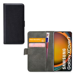 Mobilize Classic Gelly Wallet Samsung Galaxy Xcover 7 Hoesje Bookcase Portemonnee - Zwart