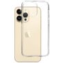 Mobiparts Classic Doorzichtig iPhone 14 Pro Max Hoesje Flexibel TPU Backcover - Transparant