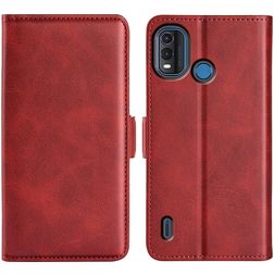 Mobigear Slim Magnet Nokia G11 Plus Hoesje Bookcase Portemonnee - Rood