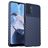 Mobigear Groove Motorola Moto E22i Hoesje Flexibel TPU Backcover - Blauw