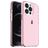 Mobigear Crystal iPhone 15 Pro Max Hoesje Hardcase Backcover - Roze