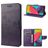 Mobigear Flowers Samsung Galaxy M53 Hoesje Bookcase Portemonnee - Paars