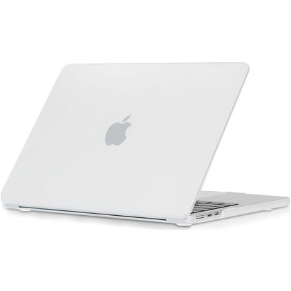 Mobigear Matte MacBook Air 13 Inch (2022-2026) Hoes Hardshell Laptopcover MacBook Case - Transparant - Model A2681 / A3113 / A3240 / A3449