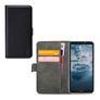 Mobilize Classic Gelly Wallet Nokia C2 2E Hoesje Bookcase Portemonnee - Zwart