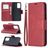 Mobigear Excellent Samsung Galaxy A52 Hoesje Bookcase Portemonnee - Rood