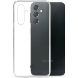 Mobilize Gelly Doorzichtig Samsung Galaxy A24 Hoesje Flexibel TPU Backcover - Transparant