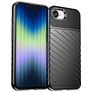 Mobigear Groove iPhone 17e Hoesje Flexibel TPU Backcover - Zwart