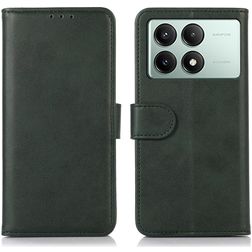 Mobigear Wallet POCO X6 Pro Hoesje Bookcase Portemonnee - Groen
