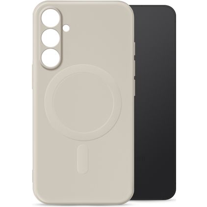 My Style Protective Flex Samsung Galaxy S26 Plus MagSafe Hoesje Flexibel TPU Backcover - Antique White