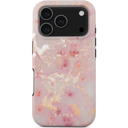 Burga Tough iPhone 17 Pro MagSafe Hoesje Hardcase Backcover Shockproof - Golden Coral