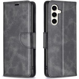 Mobigear Excellent Samsung Galaxy S24 FE Hoesje Bookcase Portemonnee - Zwart
