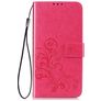 Mobigear Clover Xiaomi Mi 9 Hoesje Bookcase Portemonnee - Roze