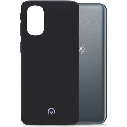 Mobilize Rubber Gelly Motorola Moto G31 Hoesje Flexibel TPU Backcover - Matt Black