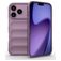Mobigear Bumpy iPhone 18 Pro Hoesje Flexibel TPU Backcover - Paars