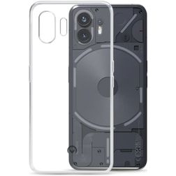 Mobilize Gelly Doorzichtig Nothing Phone (2) Hoesje Flexibel TPU Backcover - Transparant