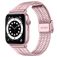 Mobigear Kopenhagen Stalen Apple Watch Bandje Klemsluiting - 49/46/45/44 mm - Roze