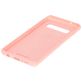 Mobiparts Samsung Galaxy S10 Siliconen Hoesje Backcover - Blossom Pink