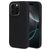 Mobiparts iPhone 16 Pro Siliconen Hoesje Backcover - Zwart