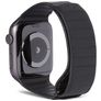 Decoded Magnetic Traction Strap Leren Apple Watch Bandje Magneetsluiting - 42/41/40/38 mm - Zwart