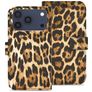 My Style Flex Wallet iPhone 18 Pro Hoesje Bookcase Portemonnee - Wild Leopard