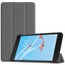 Mobigear Tri-Fold Lenovo Tab E7 Hoes Bookcase - Grijs