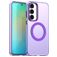 Mobigear Shockproof Samsung Galaxy S25 FE MagSafe Hoesje Hardcase Backcover - Paars
