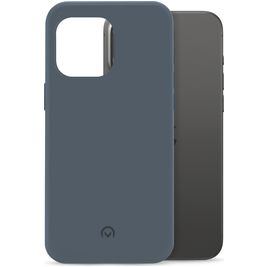 Mobilize Rubber Gelly iPhone 15 Pro Max Hoesje Flexibel TPU Backcover - Matt Blue