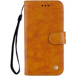 Mobigear Wallet Huawei P Smart (2018) Hoesje Bookcase Portemonnee - Cognac