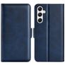 Mobigear Slim Magnet Samsung Galaxy A35 Hoesje Bookcase Portemonnee - Donkerblauw
