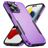 Mobigear Heavy Armor iPhone 16 Pro Max Hoesje Hardcase Backcover Shockproof - Paars