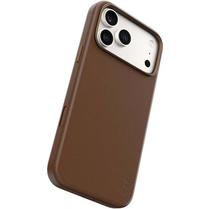 CARE by PanzerGlass SOLO iPhone 18 Pro Max MagSafe Hoesje Backcover Shockproof - Bruin