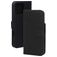 Mobiparts Wallet iPhone 16 Pro Max MagSafe Hoesje Echt Leer Bookcase Portemonnee - Zwart