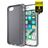 ITSkins SpectrumClear iPhone SE (2020) Hoesje Flexibel TPU Backcover Shockproof - Smoke