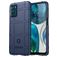 Mobigear Rugged Shield Motorola Moto G42 Hoesje Flexibel TPU Backcover Shockproof - Blauw