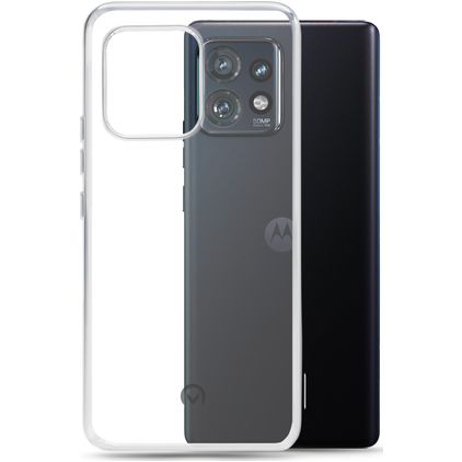 Mobilize Gelly Doorzichtig Motorola Edge 40 Pro Hoesje Flexibel TPU Backcover - Transparant
