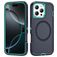 Mobigear Rugged Mag iPhone 16 Pro MagSafe Hoesje Hardcase Backcover Shockproof - Donkerblauw