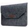 Mobigear Envelope Vilt Laptop Sleeve 13 inch Laptop hoes - Zwart