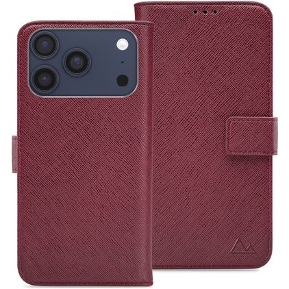 My Style Flex Wallet iPhone 18 Pro Hoesje Bookcase Portemonnee - Bordeaux