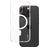 CARE by PanzerGlass Flagship iPhone 16 Pro MagSafe Hoesje Hardcase Backcover - Transparant / Wit